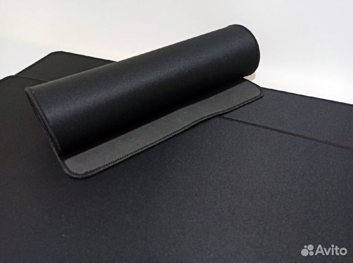 Коврик для мыши большой игровой черный