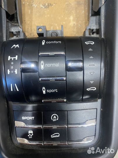 Porsche cayenne 958 кнопки климата 10-18