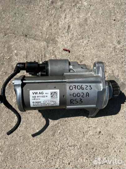 Стартер Audi RS3