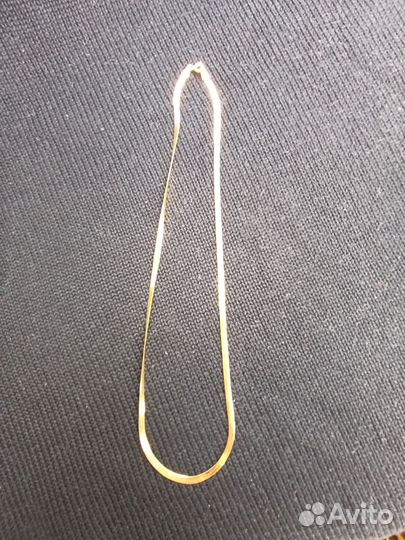 Золотая цепочка змейка