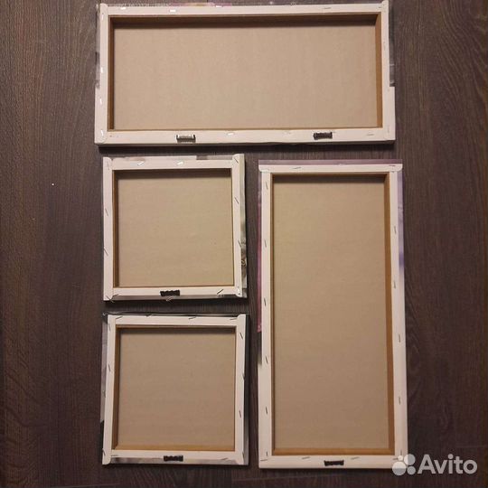 Модульная картина новая Орхидеи на фотохолсте