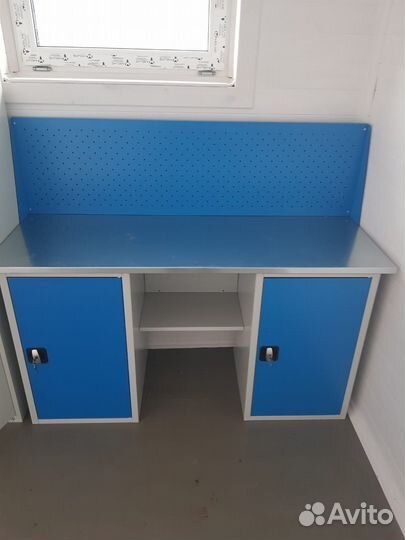 Верстак металлический для гаража новый