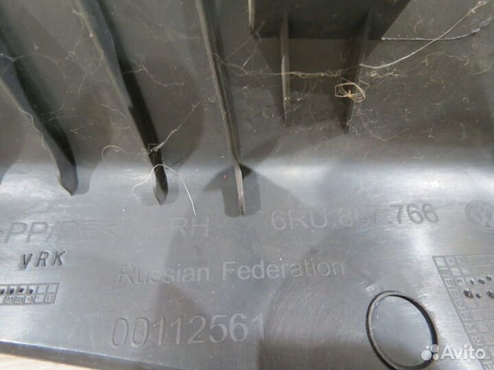 Обшивка стойки задняя правая Volkswagen Polo