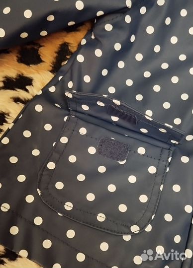 Демисезонная куртка плащ для девочки 86