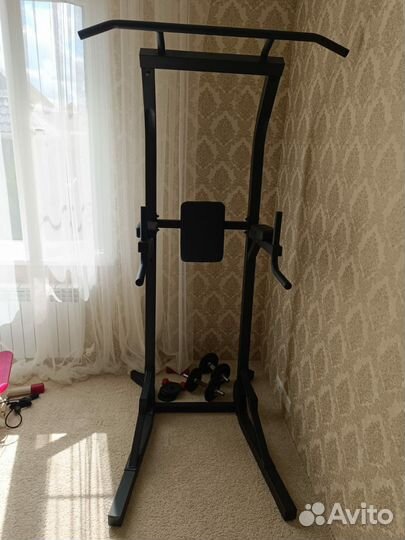 Турник брусья пресс 3 в 1 напольный