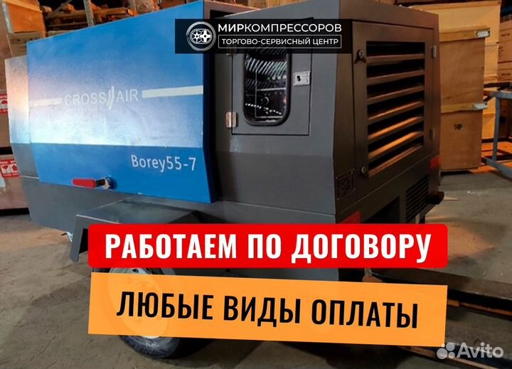 Дизельный винтовой компрессор