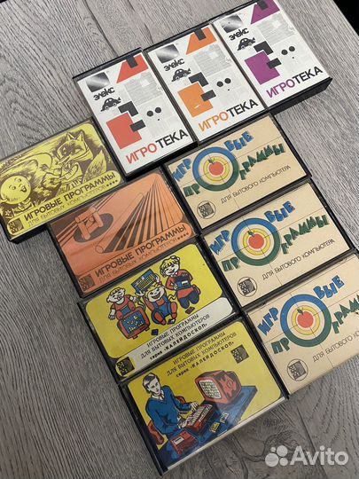 Кассеты игровые для винтажных PC