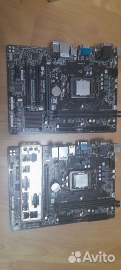 Материнская плата 1151 с процессором i3 6100