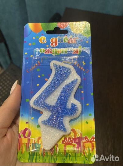 Свеча для торта