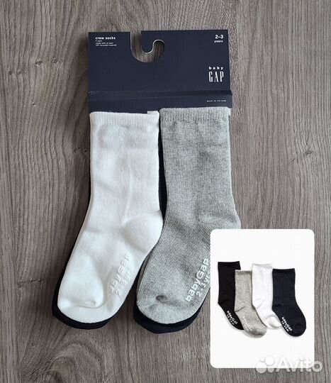 Носки детские Gap 2/3г, 4/5л