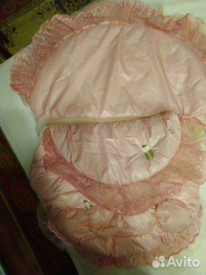 Конверт на выписку зимний для девочки