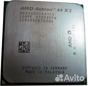 Процессор AMD Athlon 64 X2 4600 (AM2, 2.4Hhz, 2с/2