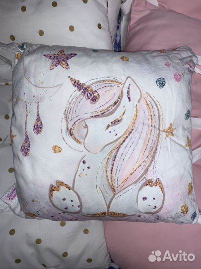 Подушки,бортики для детской кровати