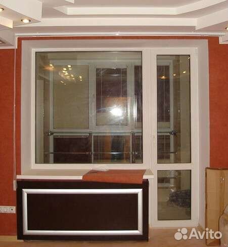 Пластик балкон в 5 этажку и в 9 этажку