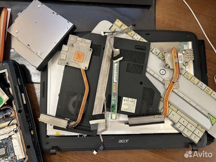 Ноутбук Acer aspire 5520 по запчастям