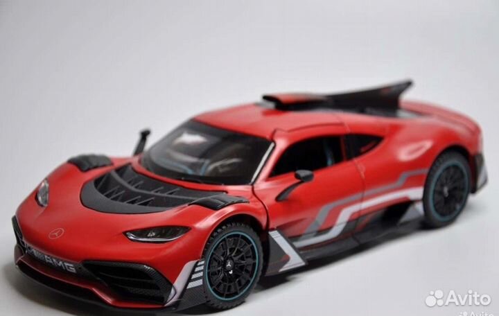 Модель Mersedes Amg project one металл