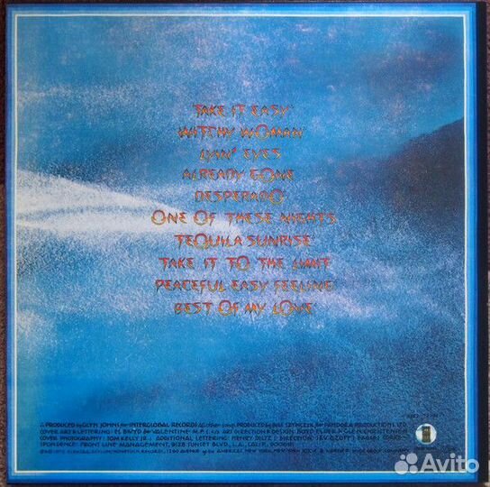 Виниловая пластинка Eagles their greatest hits 197