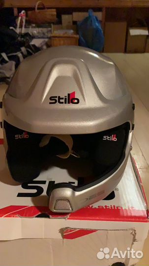 Stilo WRC DES шлем и защита шеи Hybrid