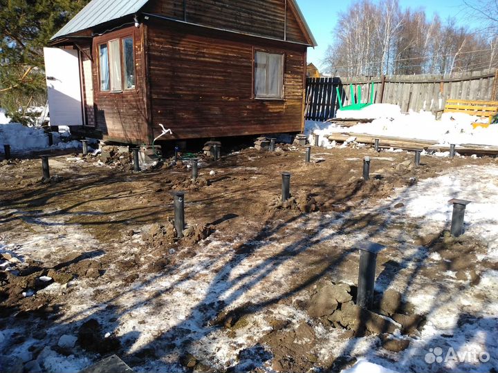 Винтовые сваи под ключ