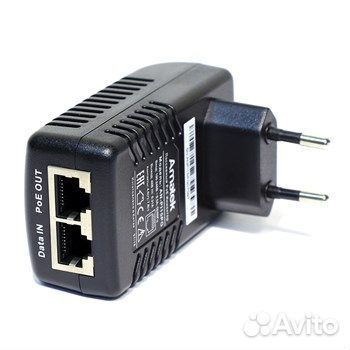 AN-PI15PG - инжектор PoE пассивный 15Вт, 100Мбит/с