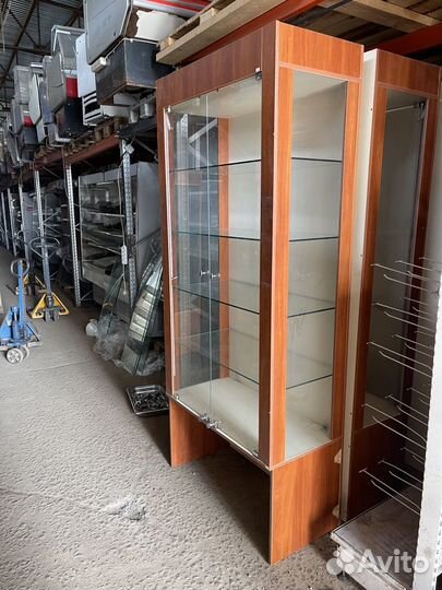 Стойка витрина лдсп стекло бук 100/50/235