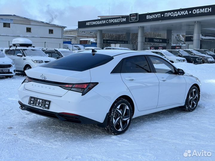 Hyundai Elantra 1.5 CVT, 2023, 5 км