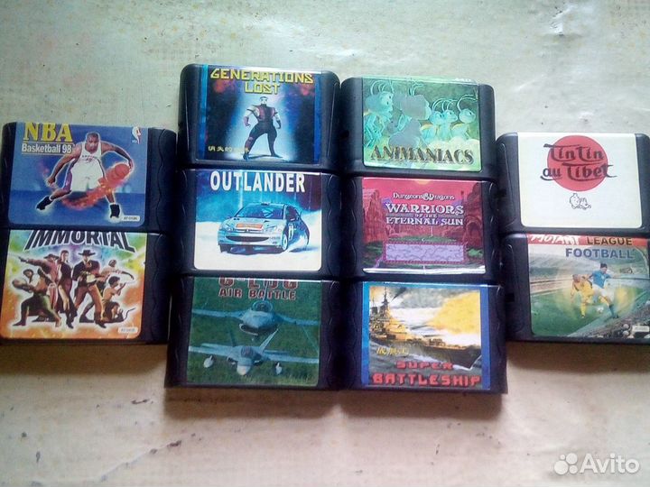 Картриджи для Sega Mega Drive (часть вторая)