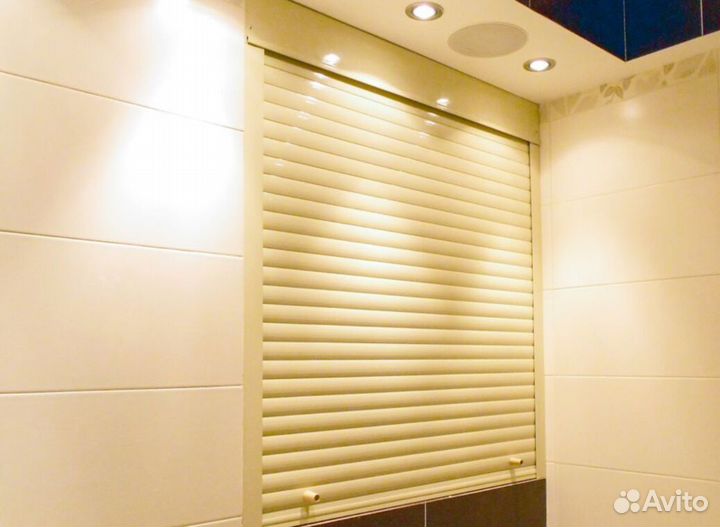 Рольставни, жалюзи в санузел