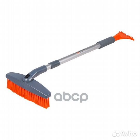 Щетка от снега и льда с телескопической ручкой