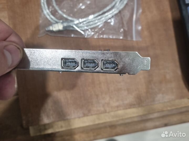 Карта видеозахвата Firewire ieee 1394 PCI
