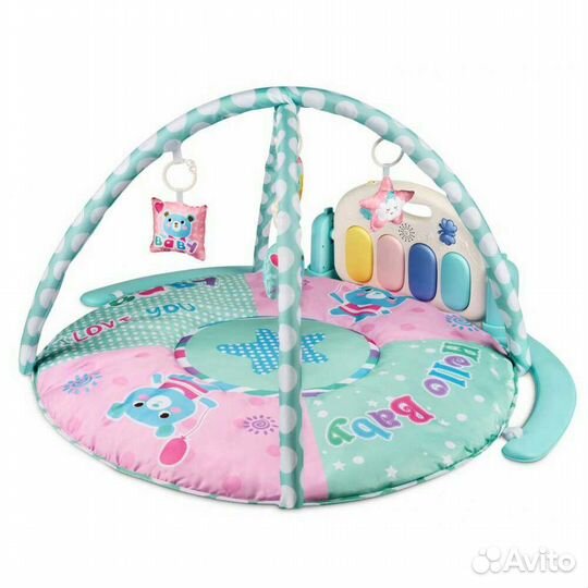 Развивающий коврик с пианино