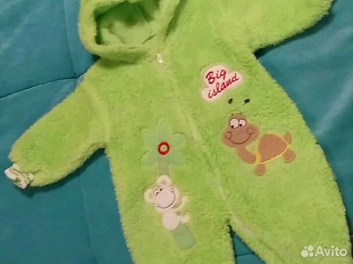 Комбинезон теплый весна до 62см