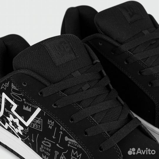 Кеды DC Shoes Court Graffik Basq Black / White