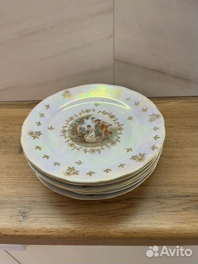 Тарелка фарворовая kahla 6 штук