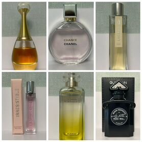 Парфюм Dior, Guerlain, Chanel