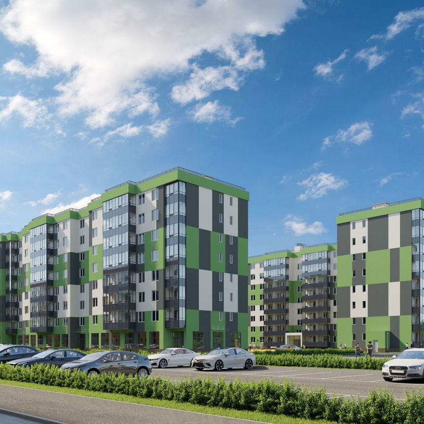 2-к. квартира, 60 м², 5/8 эт.