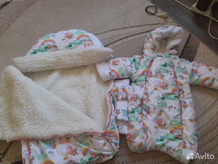 Комбинезон для девочки 68