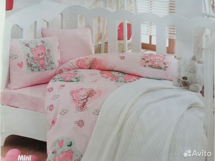 Детское постельное белье новое