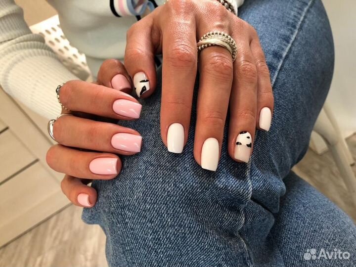 Комбинированный маникюр