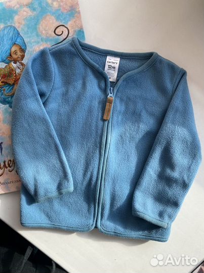 Кофта флисовая 1 год carters