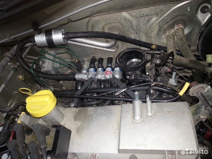 Гбо 4 поколения на авто Renault Sandero №18