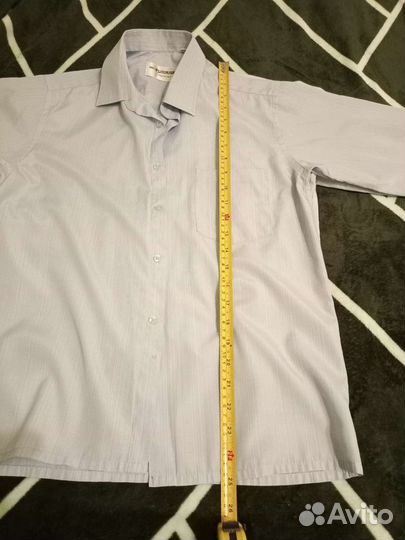 Рубашка школьная для мальчиков 12-13 лет