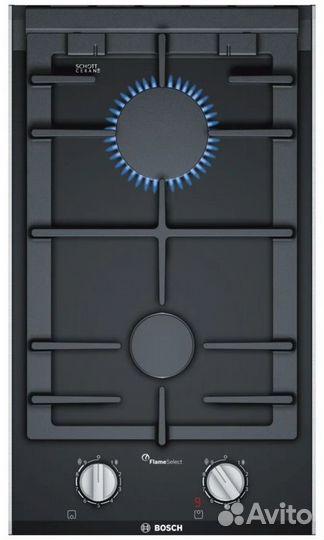 Газовая варочная поверхность Bosch PRB3A6B70, черн