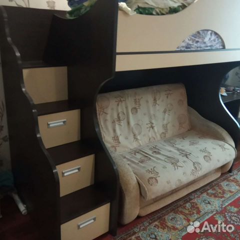 Детская кровать чердак