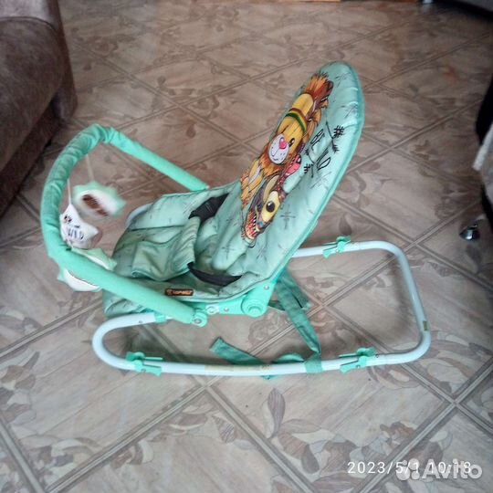 Детские качели шезлонг, люлька