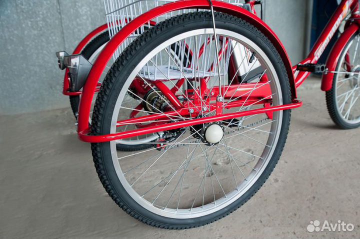 Трехколесный электровелосипед