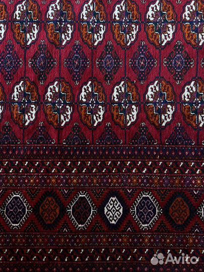 Туркменский шерстяной ковер