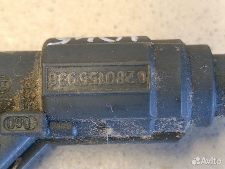 Форсунка инжекторная электрическая toyota Corolla E12 2001-2006