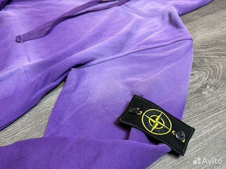 Винтажное худи Stone Island