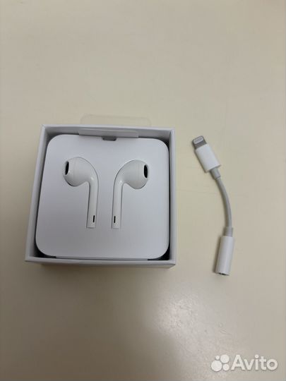 Наушники Apple EarPods lightning оригинал